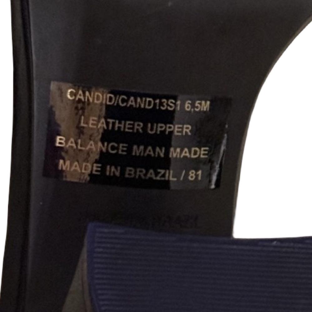 Steve Madden NWT Sz 6.5M Candid Elegant Black Leather Heeled Sandals (SH175) - Picture 11 of 12